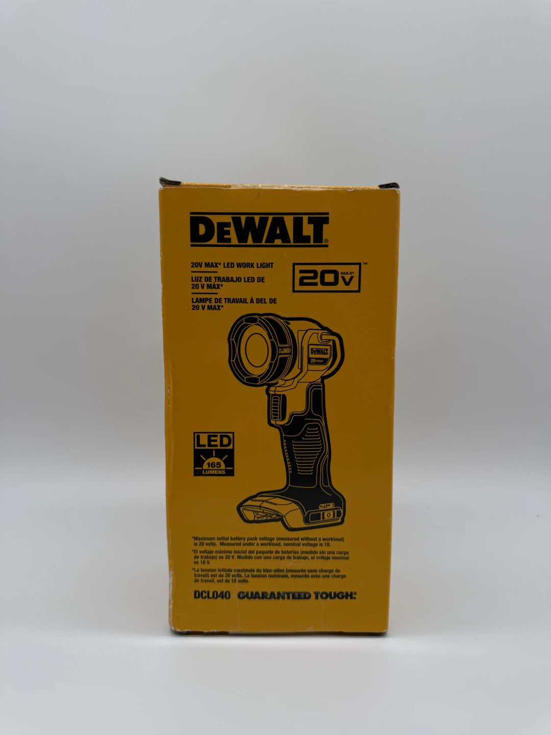 DEWALT 20V MAX Lithium-Ion Cordless LED Work Light DCL040