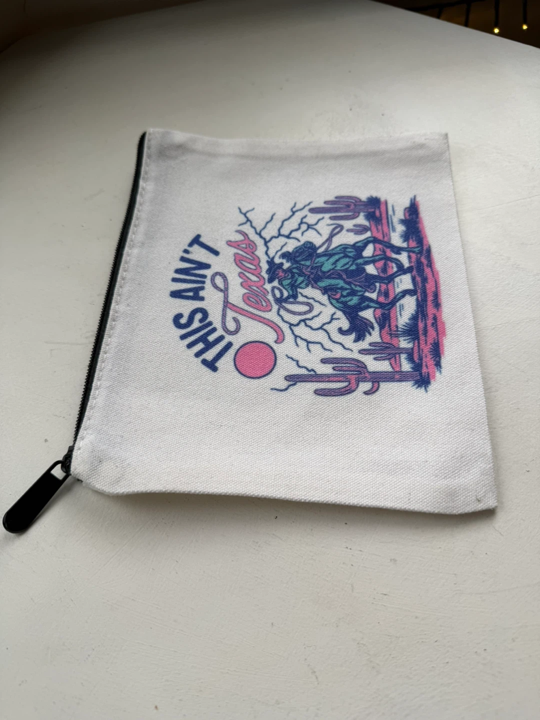 Texas zippered pouch - photo 2