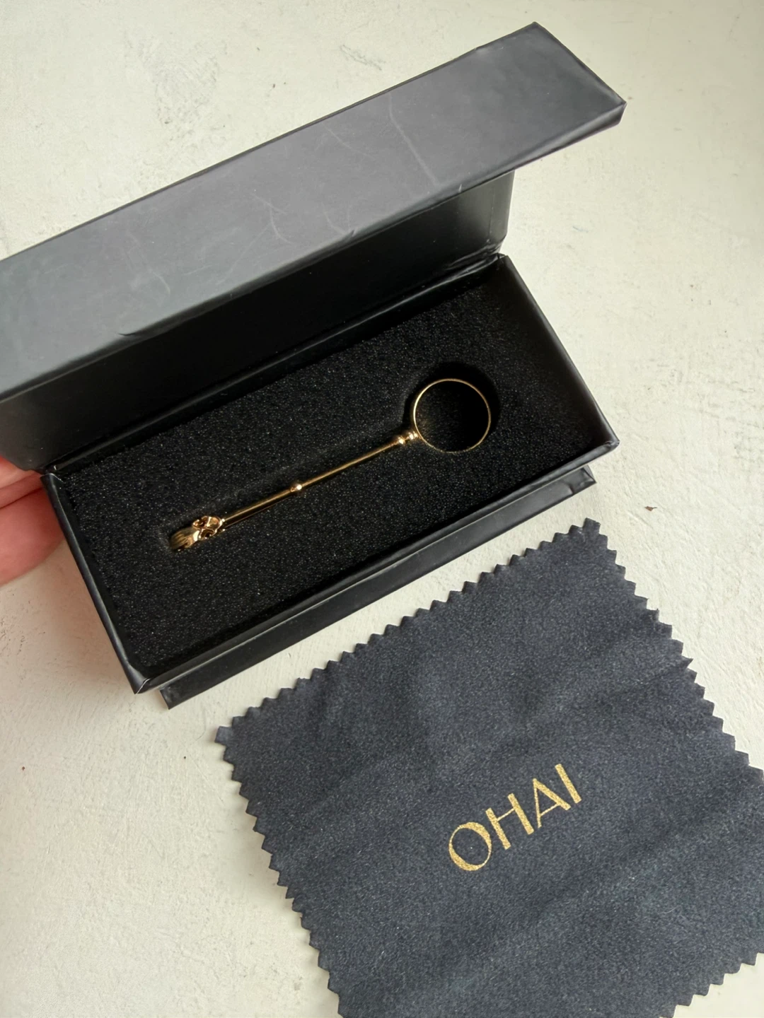OHAI gold tiny hands holder - photo 5