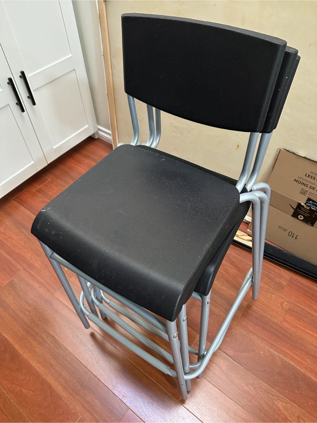 Two Stackable High Chairs