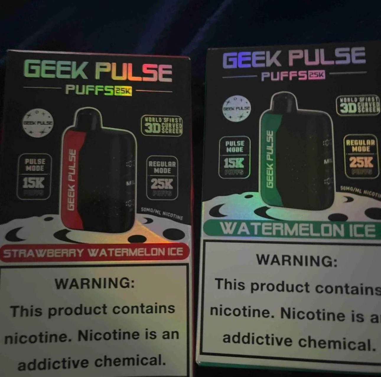 Brand new geek bars