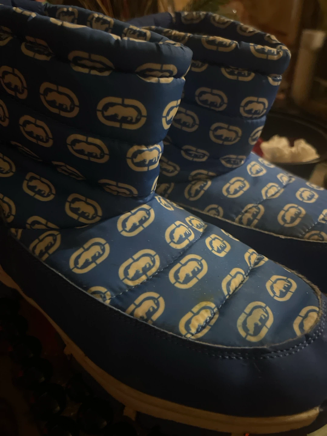 Ecko Unltd. Blue Puffer Boots - photo 2