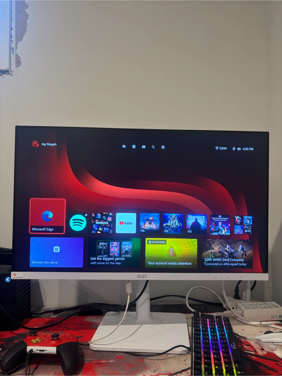 MSI Modern MD271PW 27-inch White Monitor