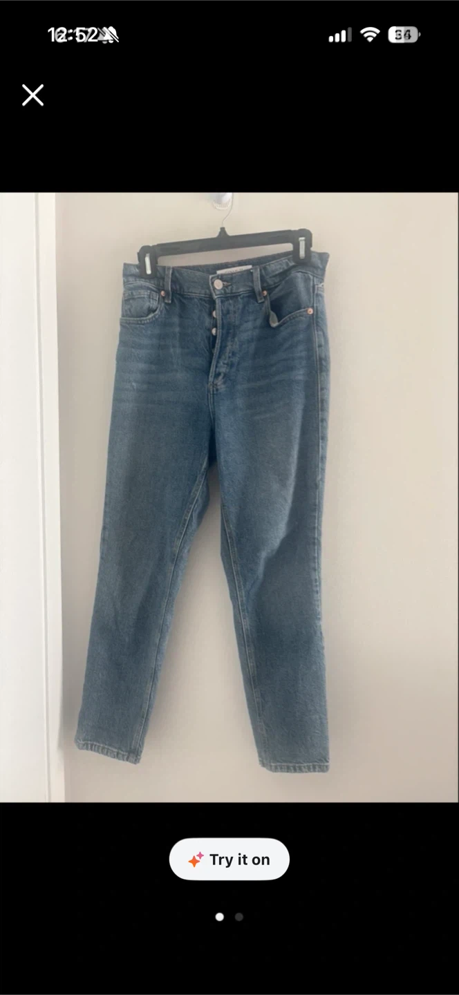 Dynamite Everlane Button-Fly Jeans