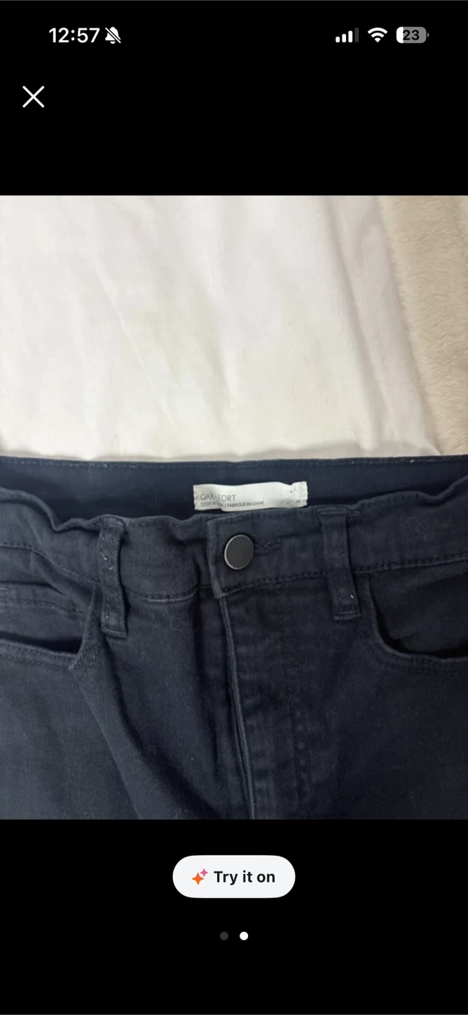 Oak + Fort Black Jeans - photo 2