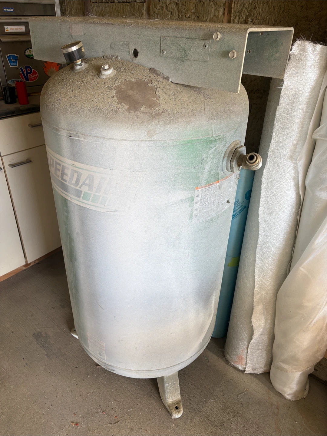 Speedaire 80 Gallon Cast Iron Air Compressor Tank