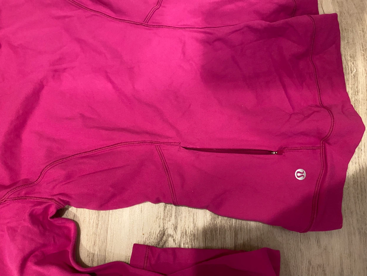 Lululemon Long Sleeve Top Criss Cross Pink - photo 2