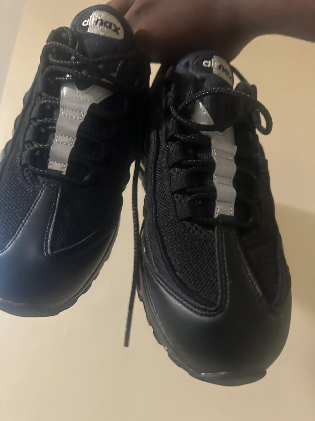 Brand new size 9 Nike Air Max 95 Black and Silver - photo 5