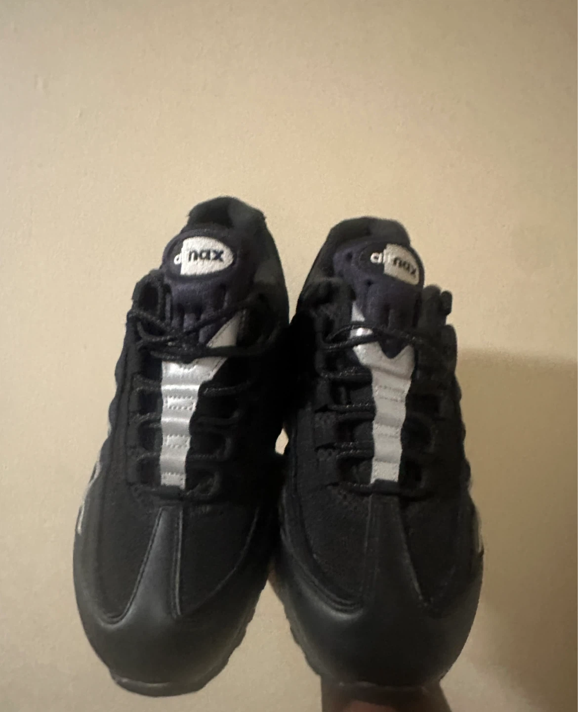 Brand new size 9 Nike Air Max 95 Black and Silver - photo 2