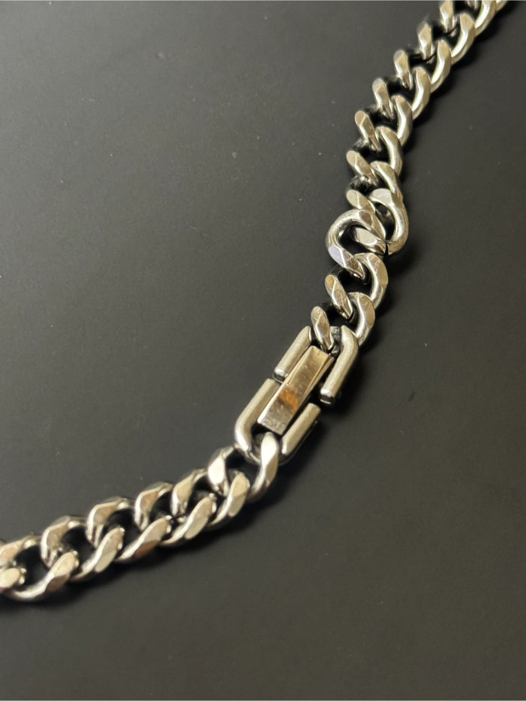 Stainless men’s Cuban necklace - photo 2