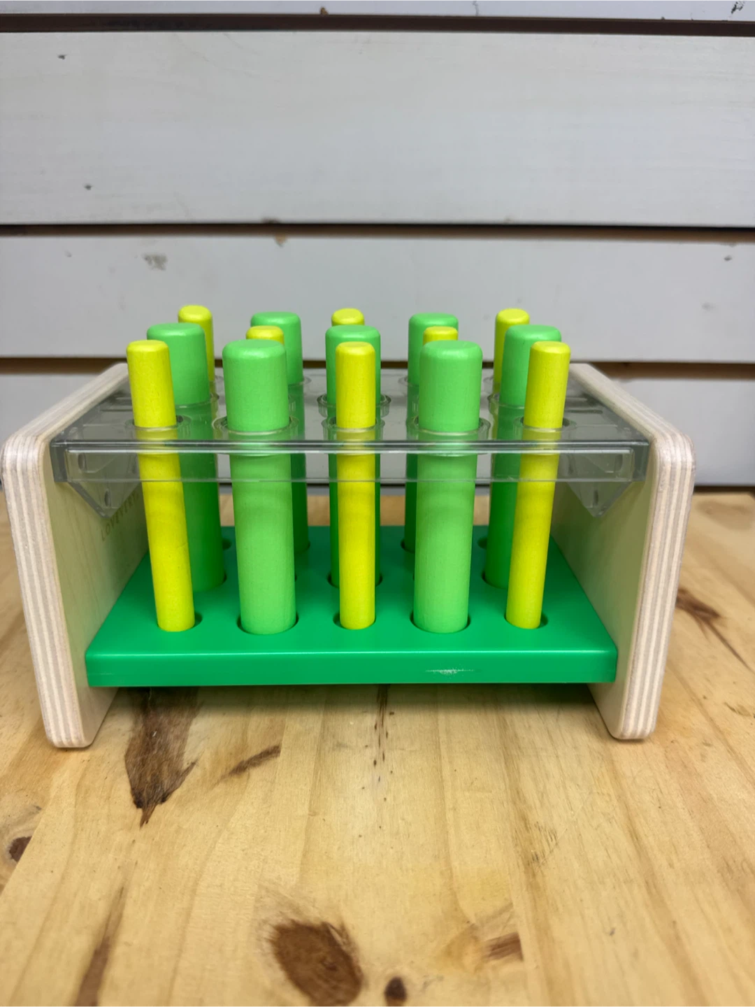 Lovevery Wooden Posting Stand Play Toy - photo 2