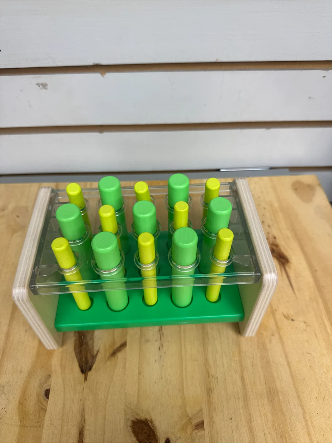 Lovevery Wooden Posting Stand Play Toy - photo 3