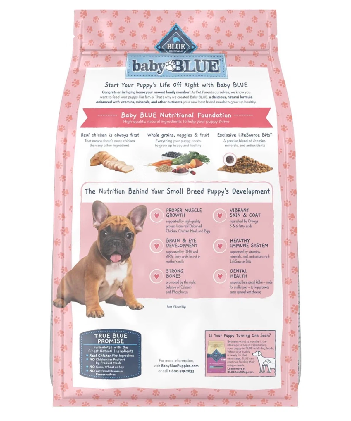 Blue Buffalo baby BLUE Small Breed Puppy Food - photo 2