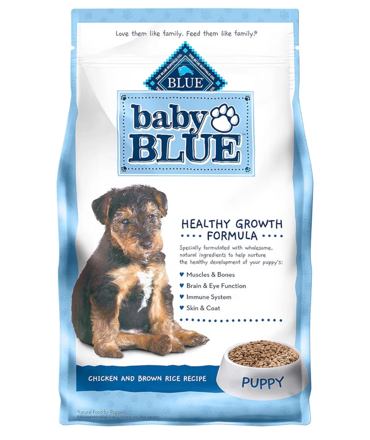 Blue Buffalo Baby Blue Puppy Food Chicken & Brown Rice