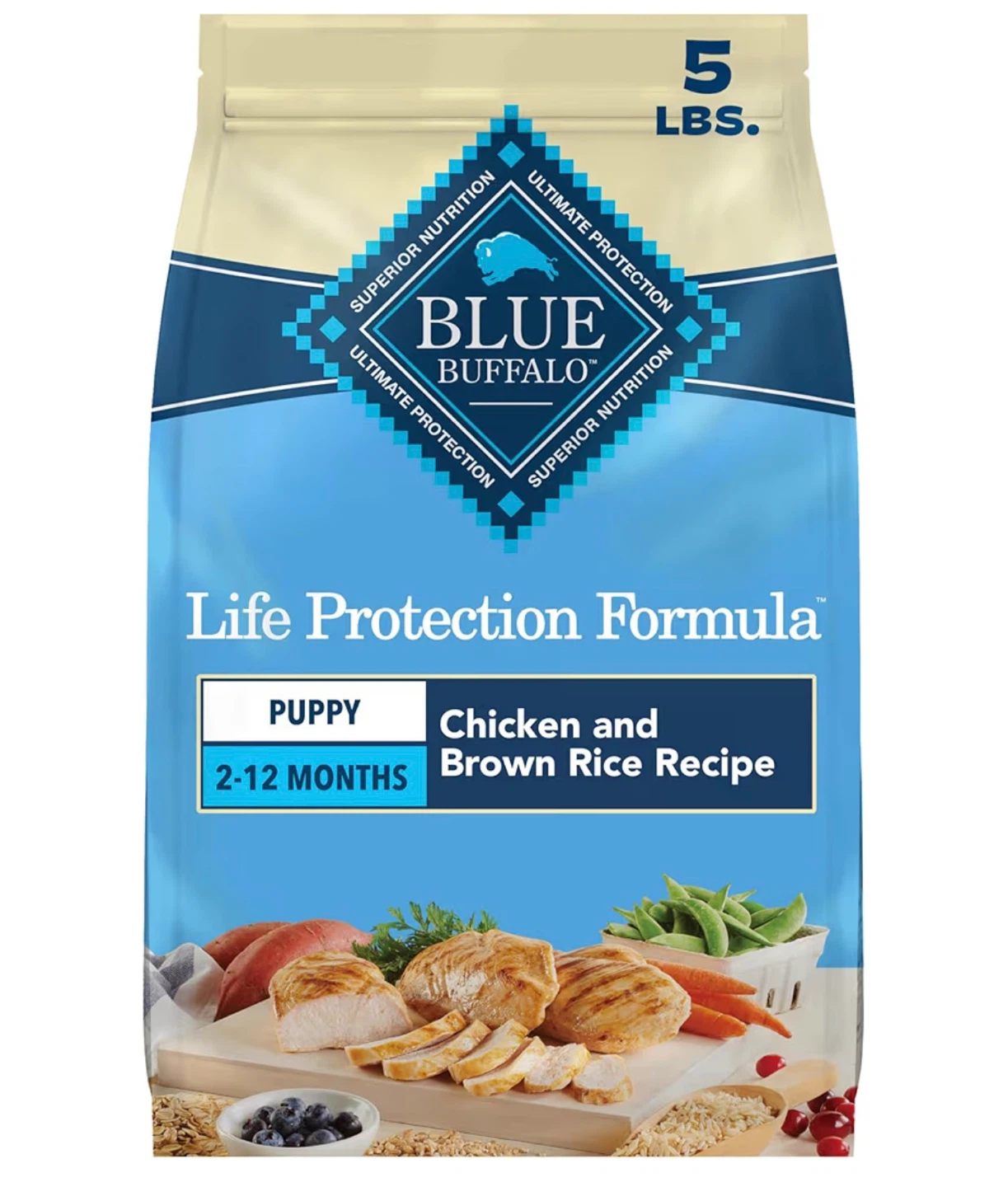 Blue Buffalo Life Protection Puppy Food 5 lbs