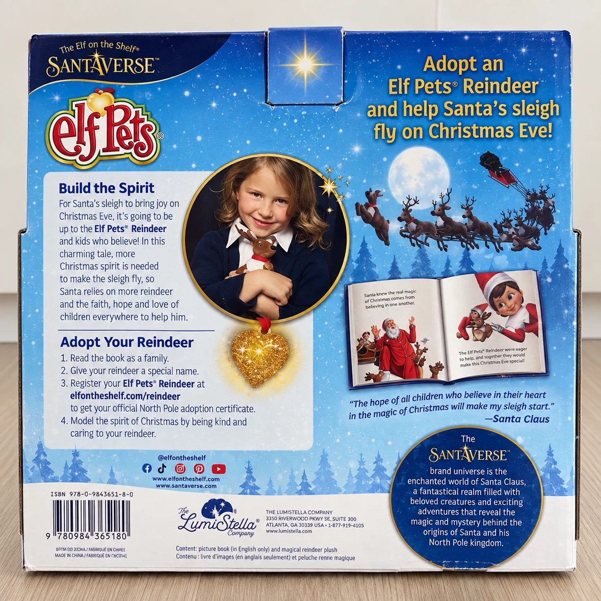 Elf Pets Reindeer Tradition Set NEW - photo 2