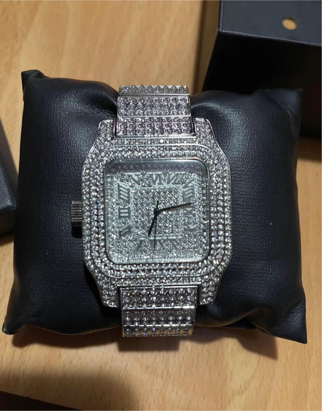 Iced Out Square Face Watch - photo 2