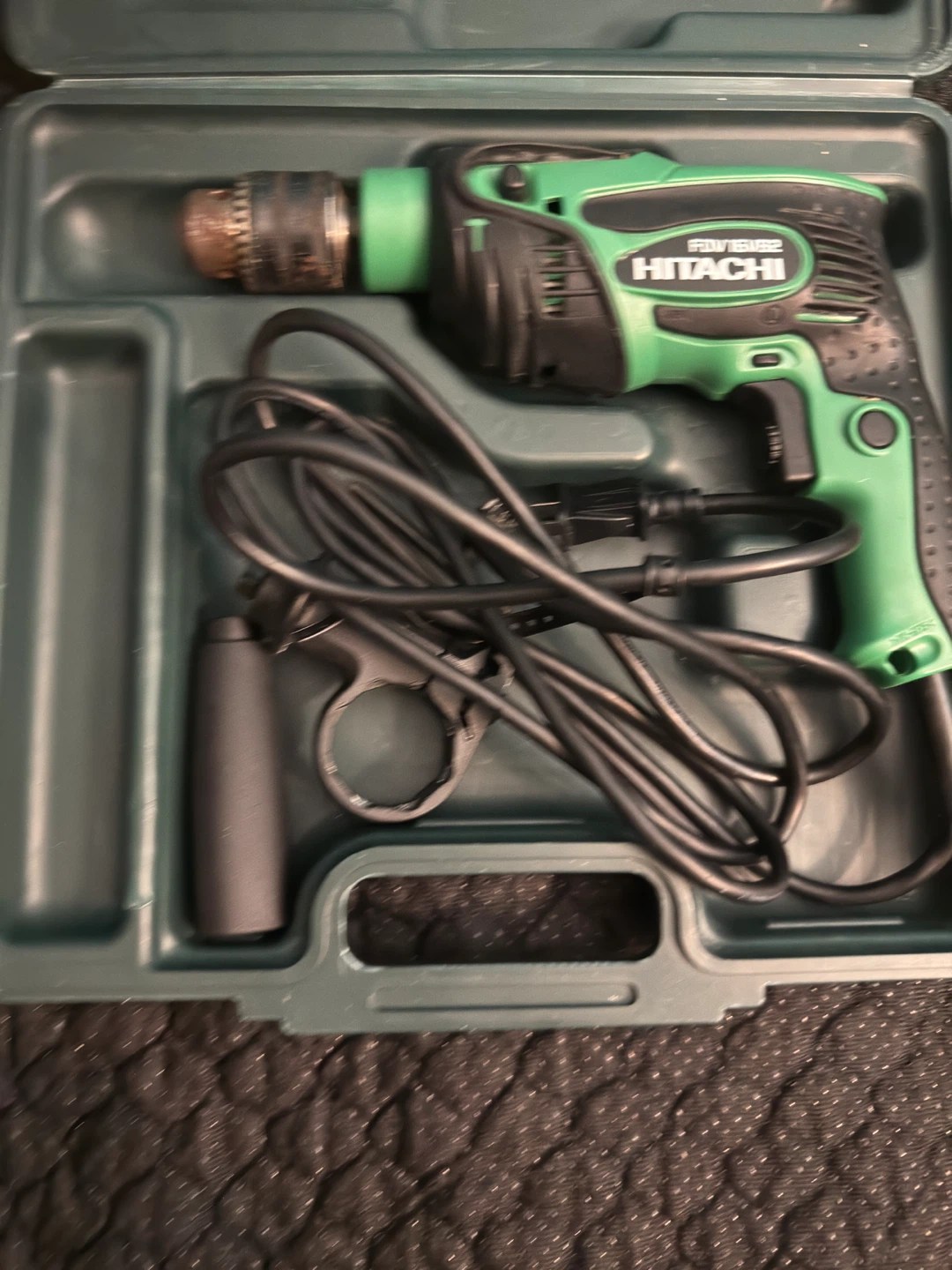 Hitachi FDV16VB2 Hammer Drill + Case – Lightly Used – $45 - photo 2