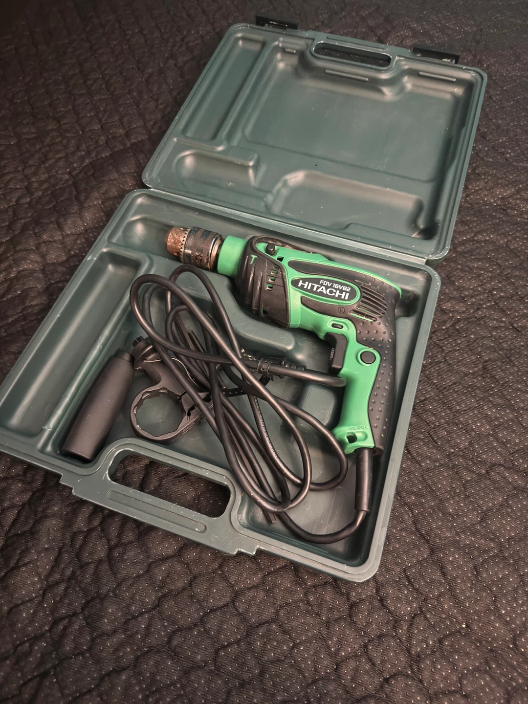Hitachi FDV16VB2 Hammer Drill + Case – Lightly Used – $45 - photo 3