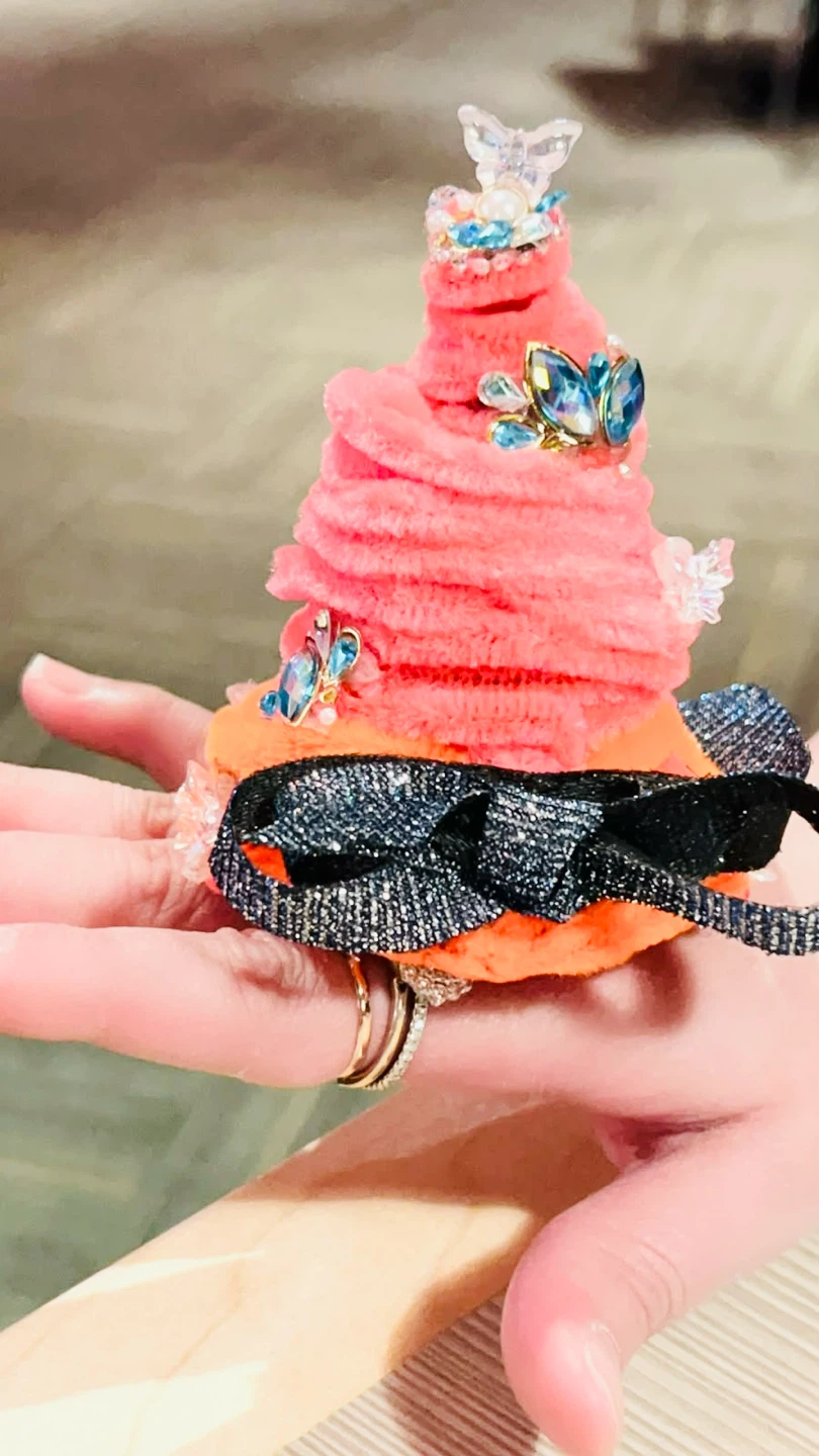 Handmade Decorative Craft Mini Hat - photo 2