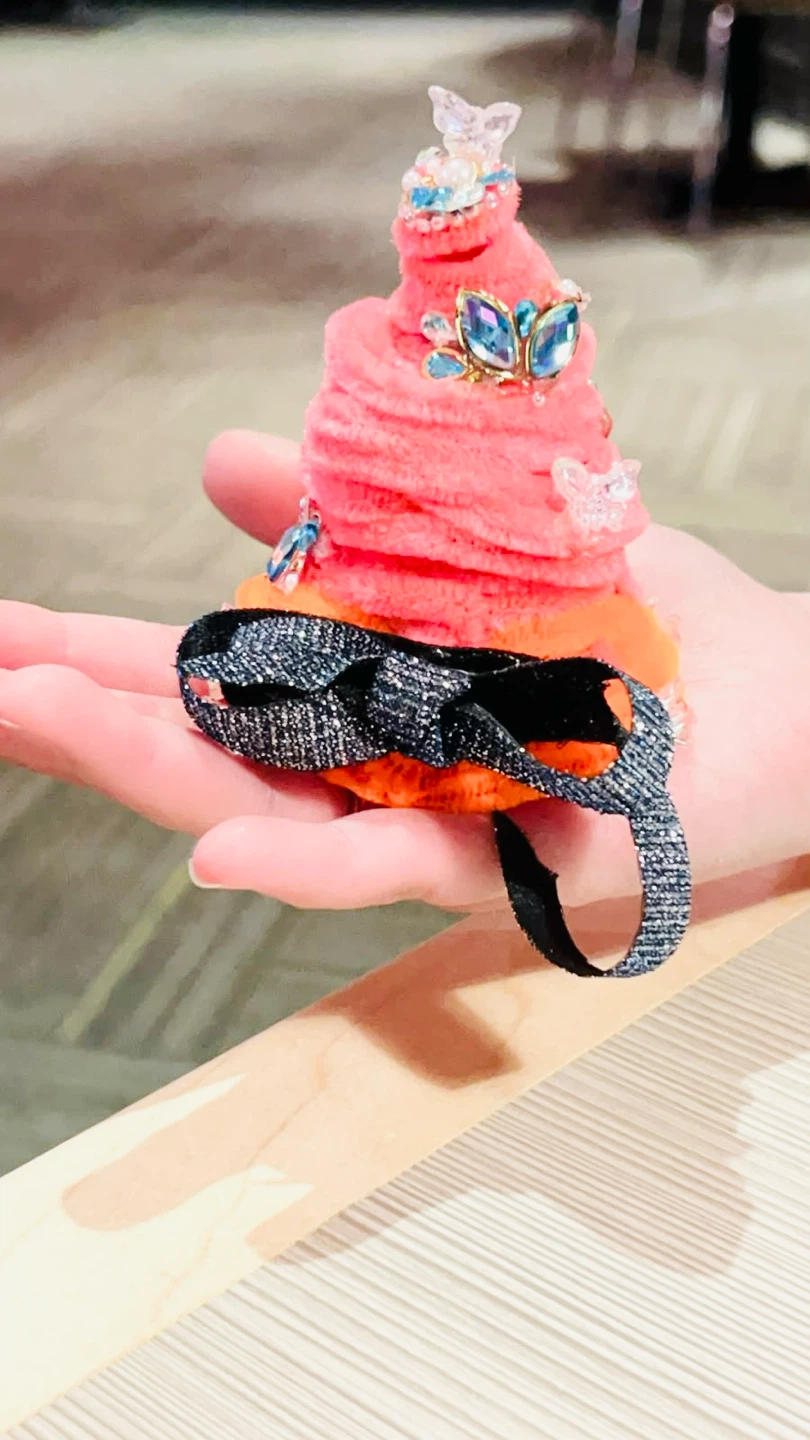 Handmade Decorative Craft Mini Hat - photo 3