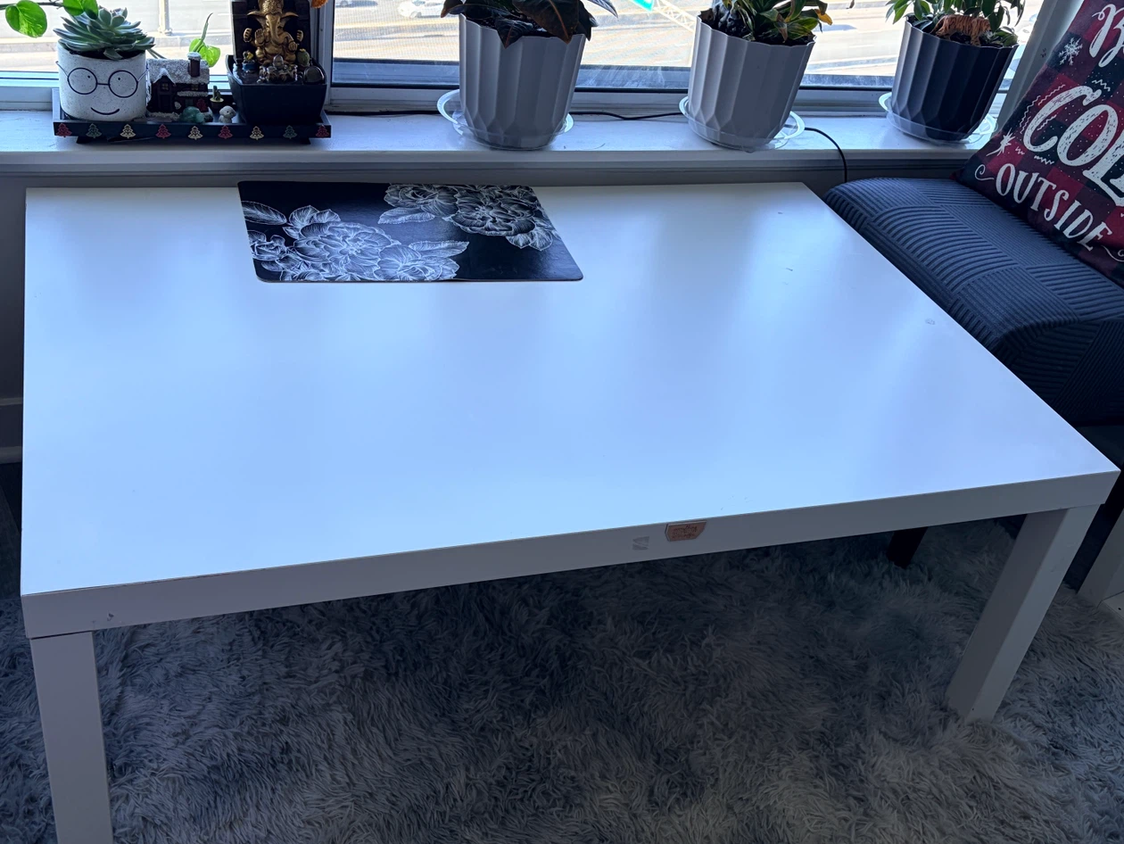 White IKEA LACK Coffee Table - photo 2
