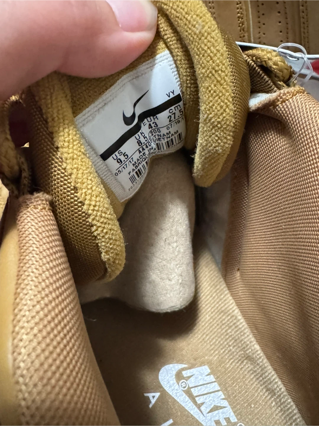 Nike Air More Uptempo '96 PRM Flax - photo 3