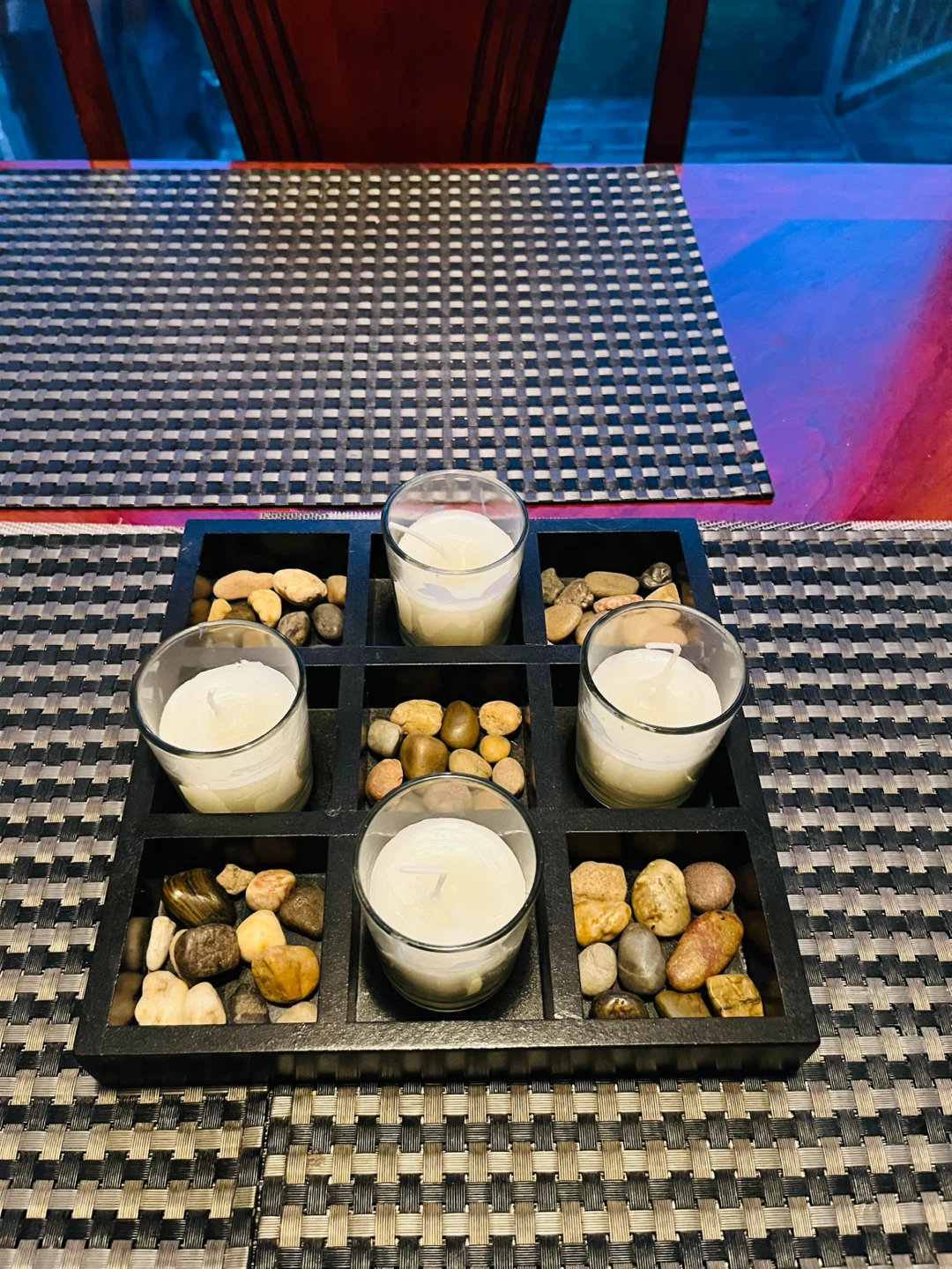 Candlescape Candle Tray Set Decoration