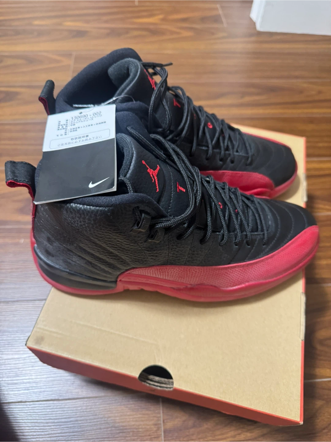 Nike Air Jordan 12 Retro Black/Varsity Red - photo 2