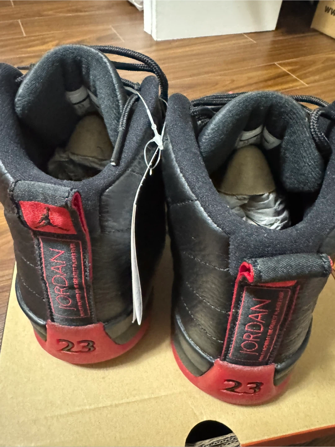 Nike Air Jordan 12 Retro Black/Varsity Red - photo 3
