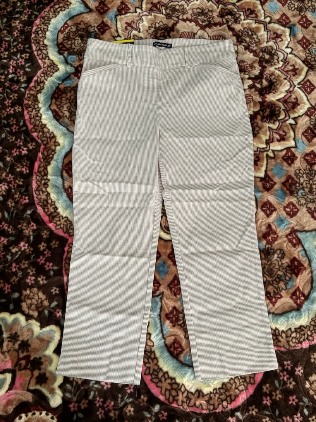 Hilary Radley Striped Trousers