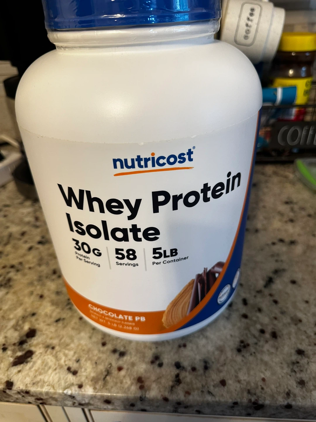 Nutricost Whey Protein Isolate Chocolate PB 5lb - photo 2