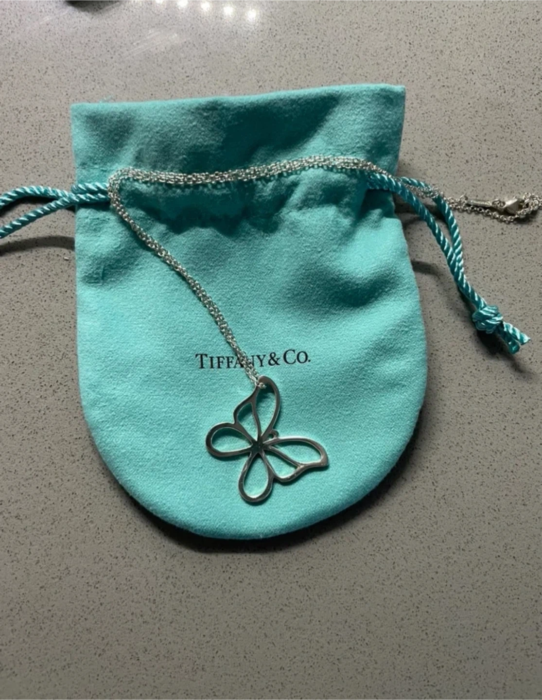 Tiffany & Co. Butterfly Necklace - photo 2