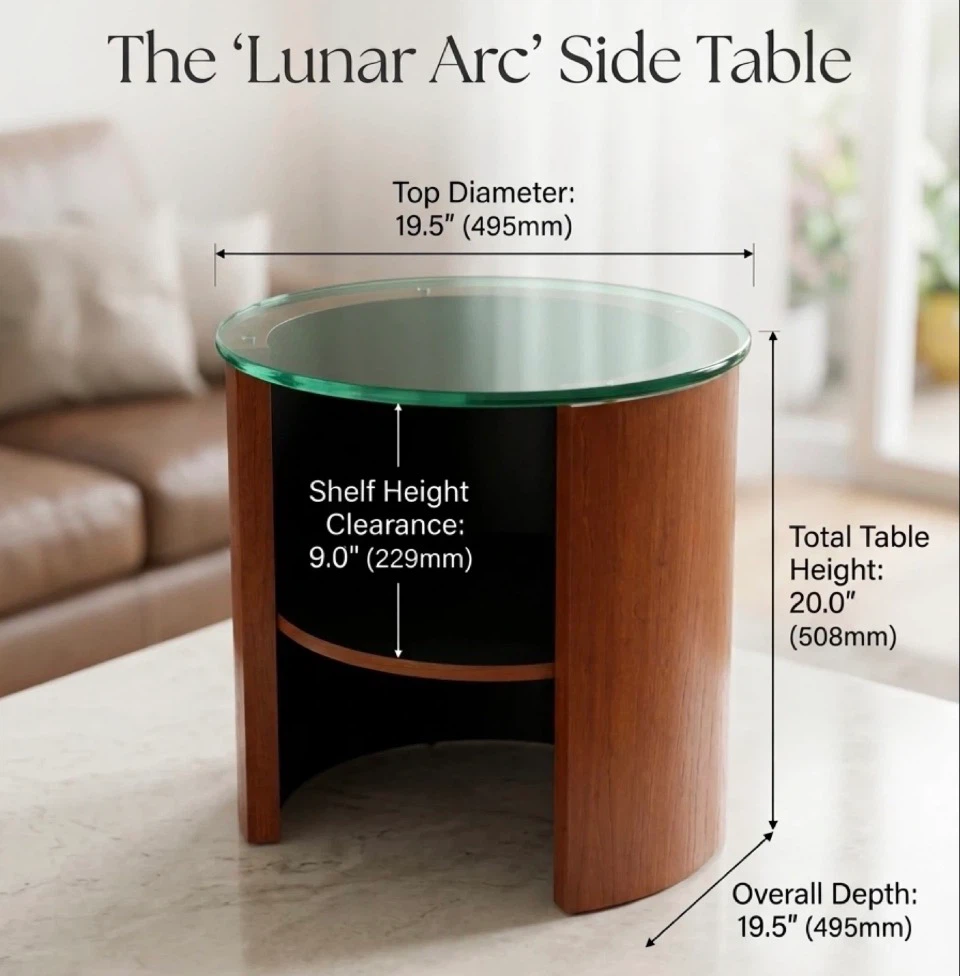 RS Associates ‘Lunar’ Side Table 70s - photo 2
