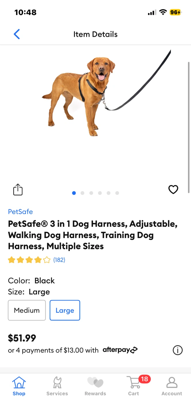 Large Easy Walk Dog Harnesses - photo 3