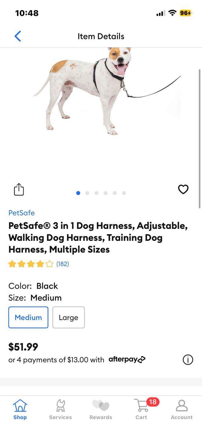 Medium Easy Walk Dog Harnesses - photo 3