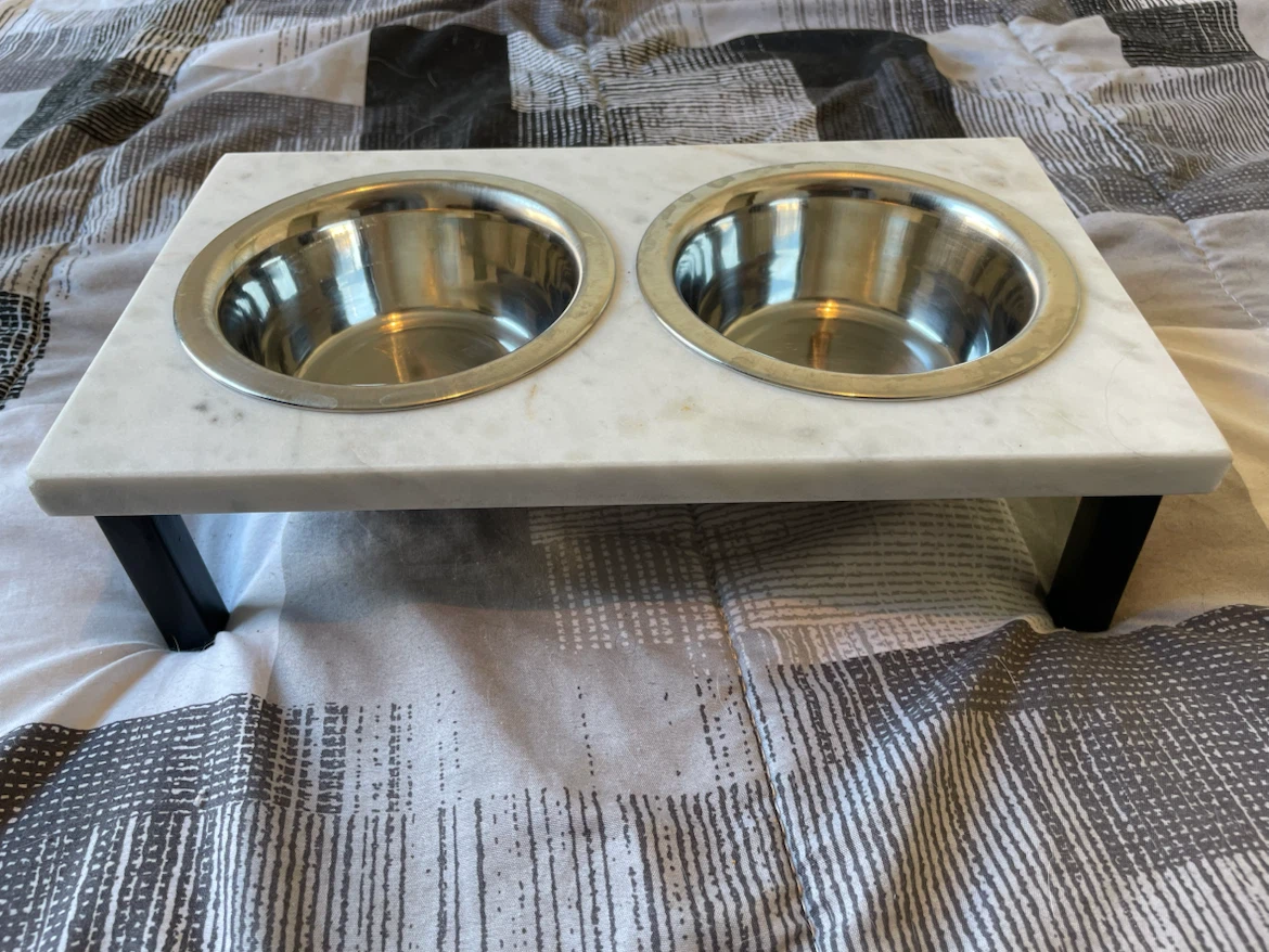 Cat/Tiny Dog Raised Bowls - photo 2