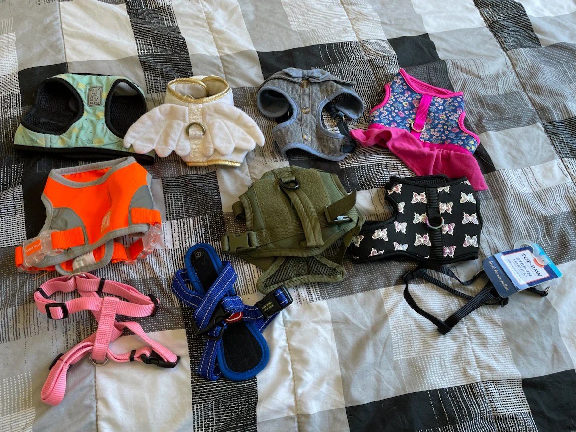 XS/Small Dog Harnesses Lot