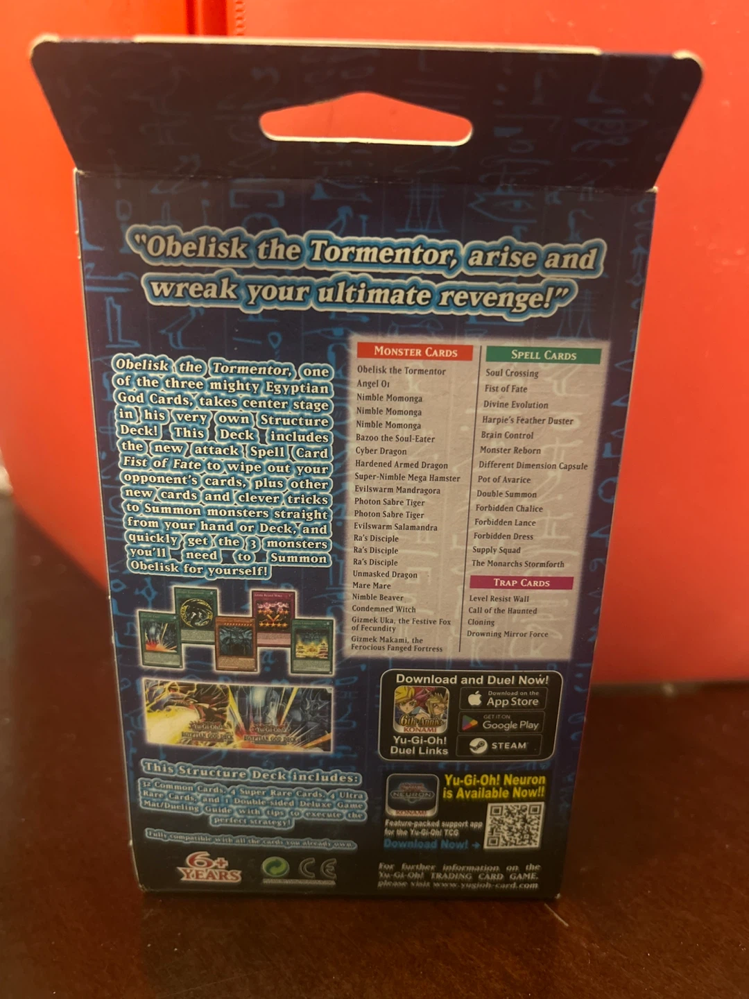 Yu-Gi-Oh! Egyptian God Deck: Obelisk the Tormentor - photo 2