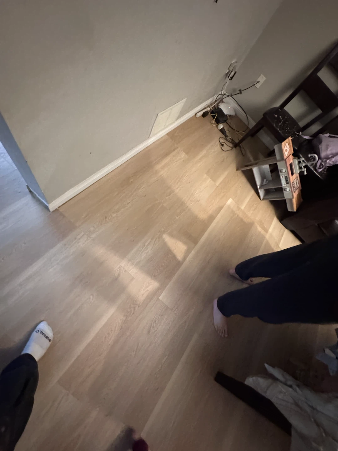 Install flooring
