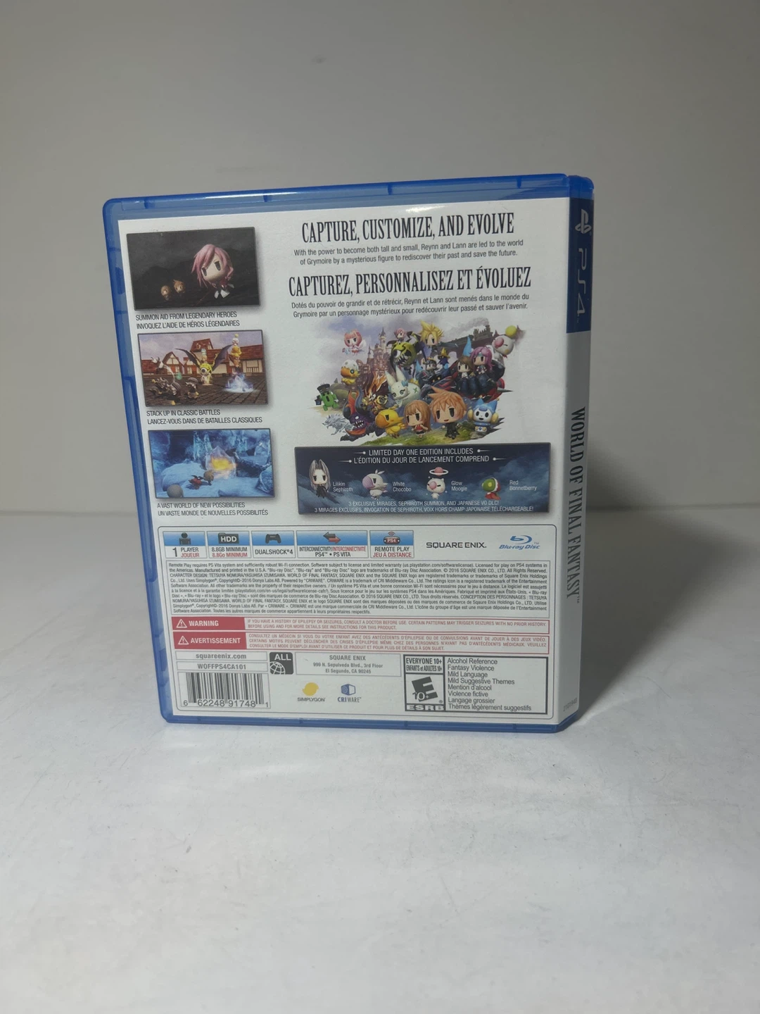World of Final Fantasy Day One Edition for PS4 - photo 2