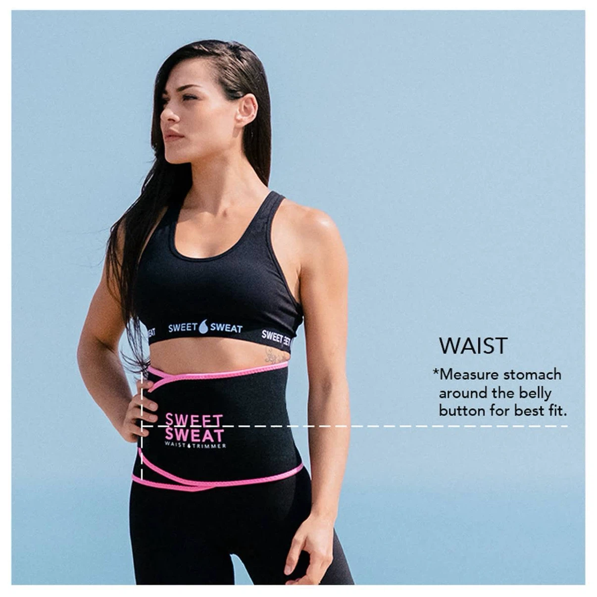 Sweet Sweat Waist Trimmer Belt (Size XL) +Workout Enhancer Gel - photo 5