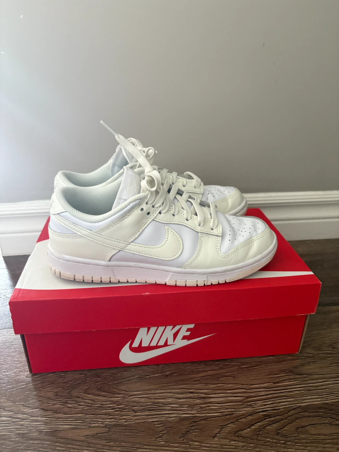 Nike Dunk Low Sail Women's Size 8