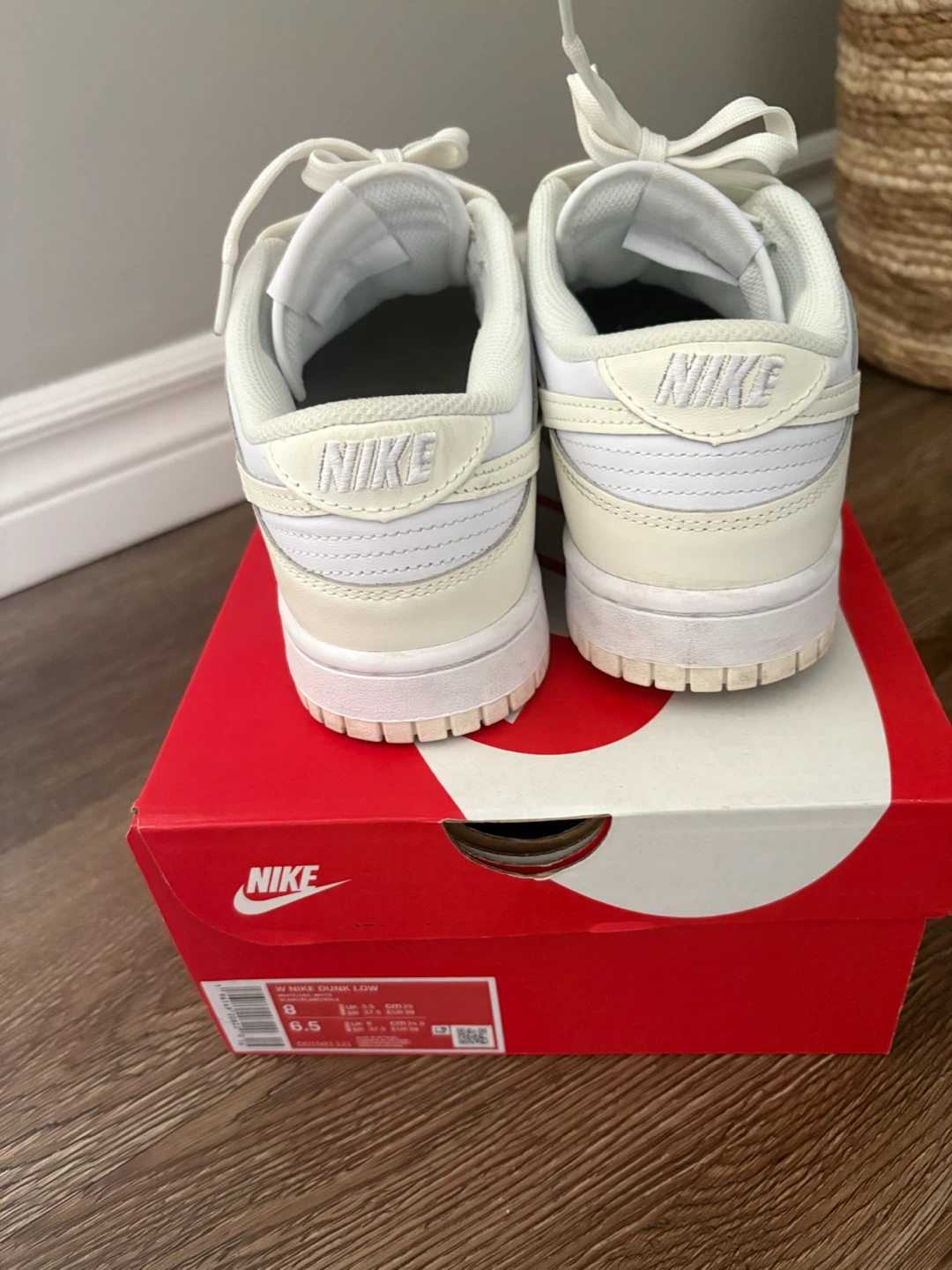 Nike Dunk Low Sail Women's Size 8 - photo 2