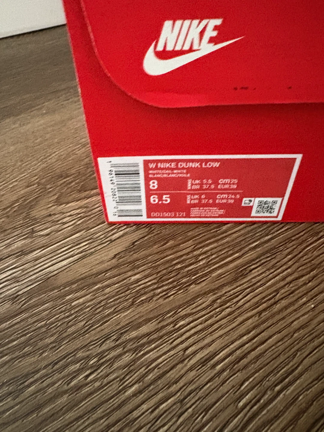 Nike Dunk Low Sail Women's Size 8 - photo 4