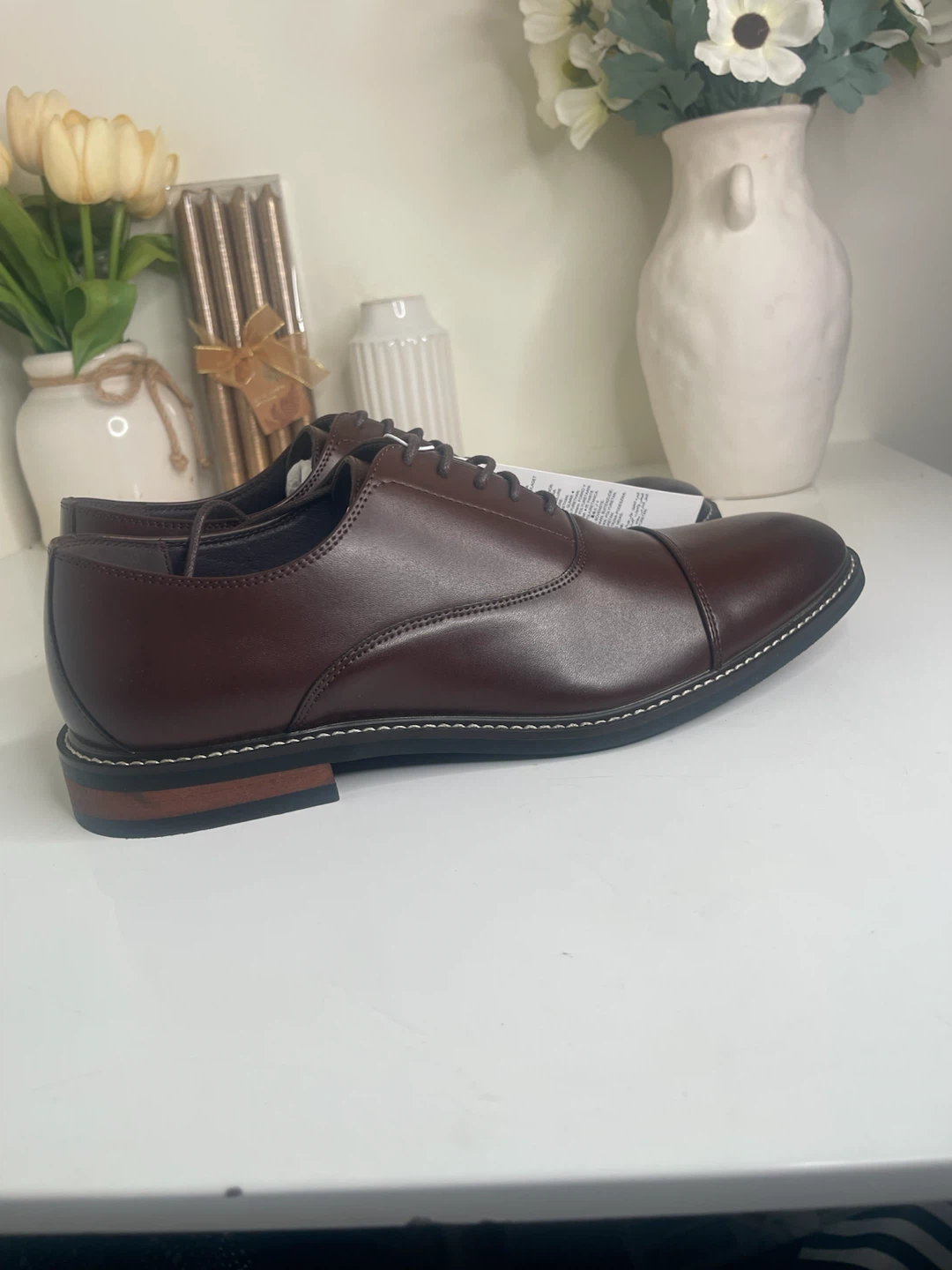 Amazon Essentials Men's Brown Oxford Shoes - photo 3