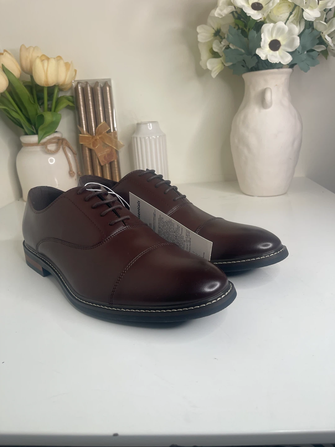 Amazon Essentials Men's Brown Oxford Shoes - photo 5