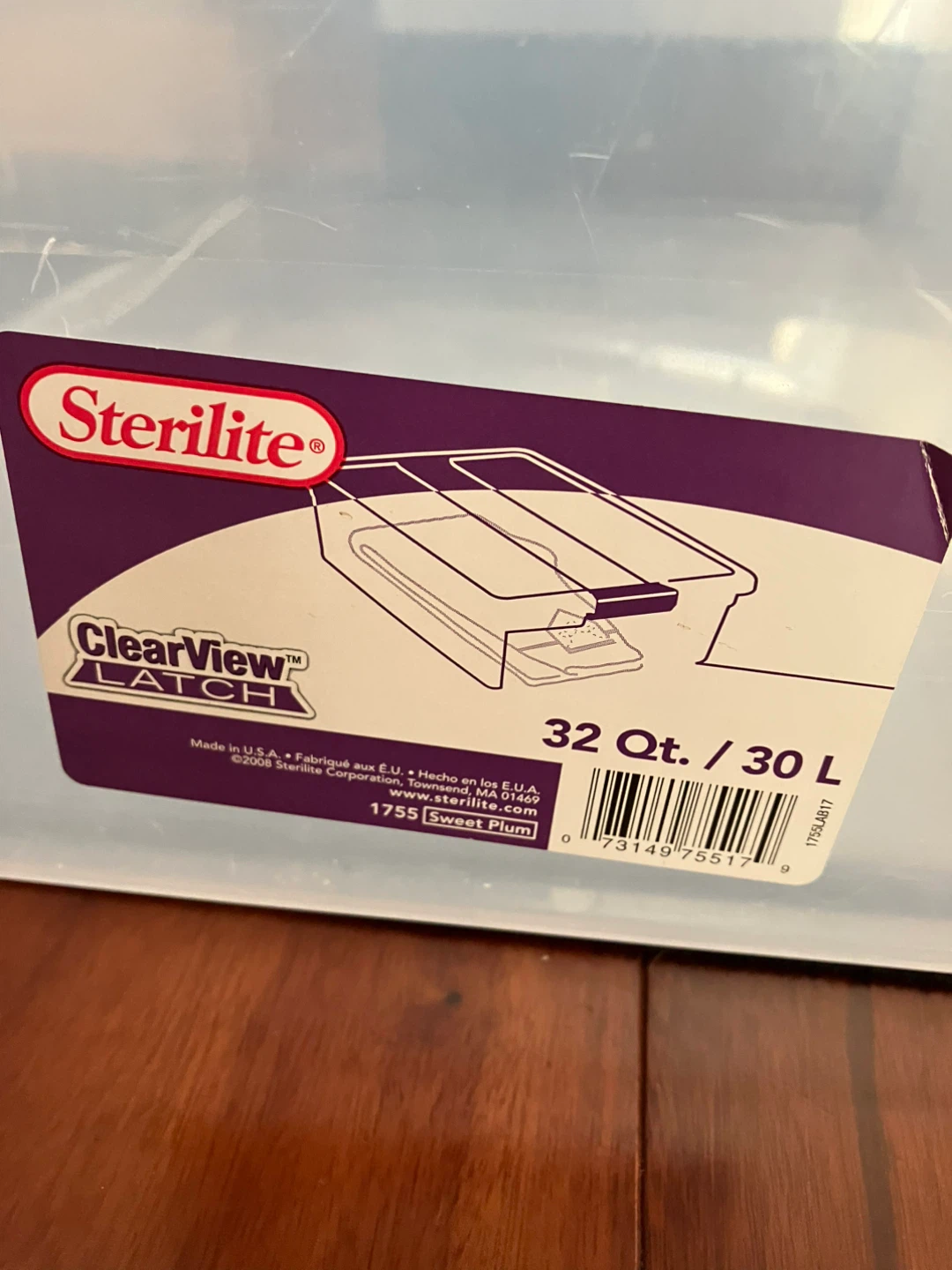 Sterilite ClearView Latch Storage Bins - photo 2
