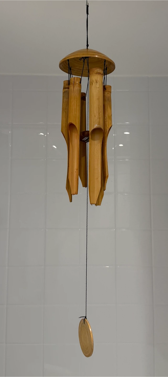 Large Bamboo Wind Chime 35 inches