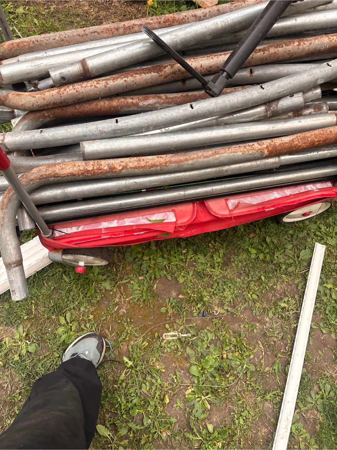 Assorted Metal Tent or trampoline Frame Poles - photo 3